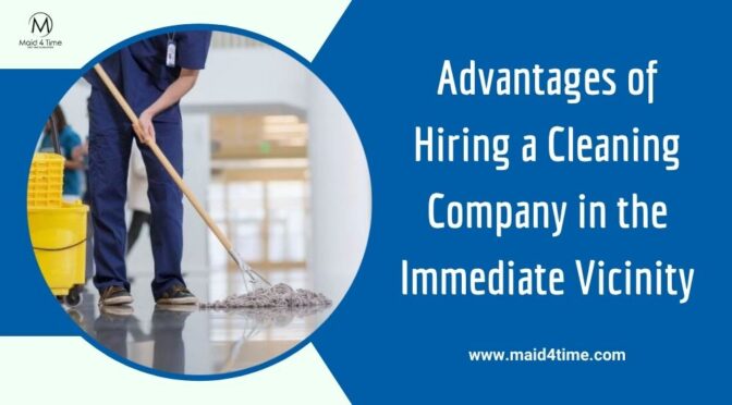 Advantages of Hiring a Cleaning Company