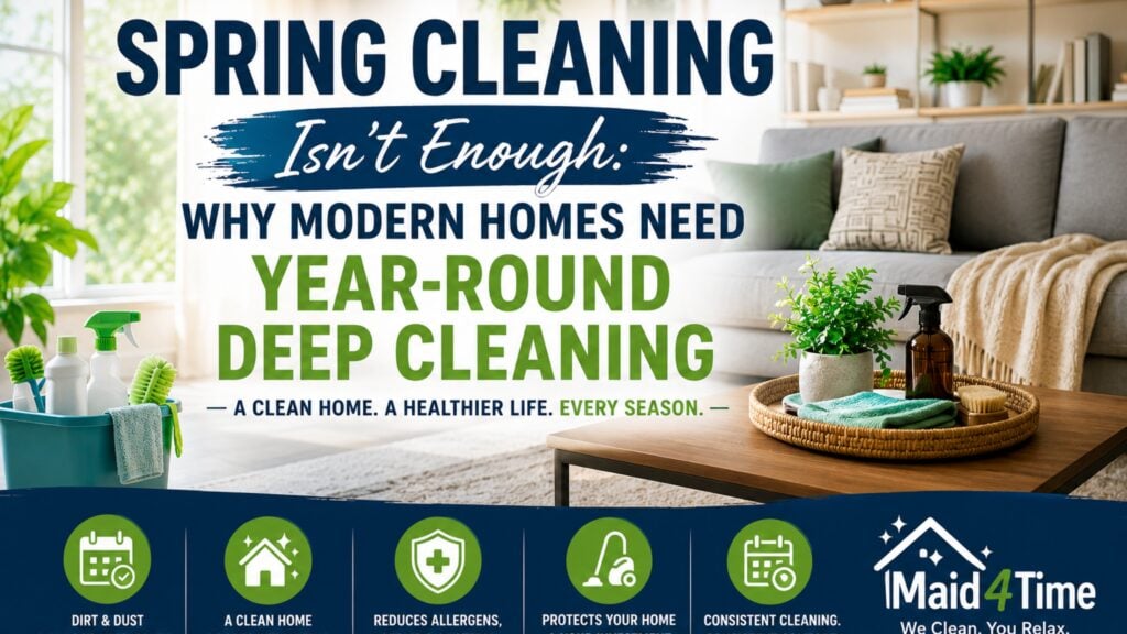 Spring cleaning, year-round care.